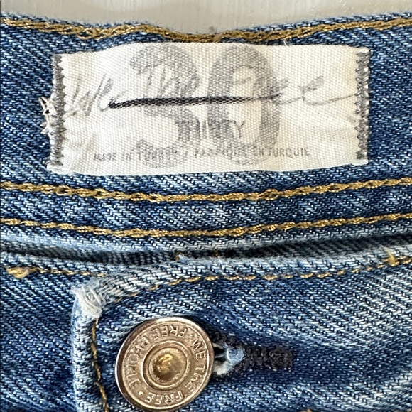 We the Free by Free People Maggie Mid-Rise Straight Leg Jeans - Picture 4 of 11